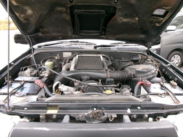 ハイラックスサーフ SSR-Xリミテッド ワイド 2インチリフトアップ 社外マフラー ナビバックカメラ TV 4WD 社外17インチアルミホイールマッドタイヤ キーレスX2(71枚目)