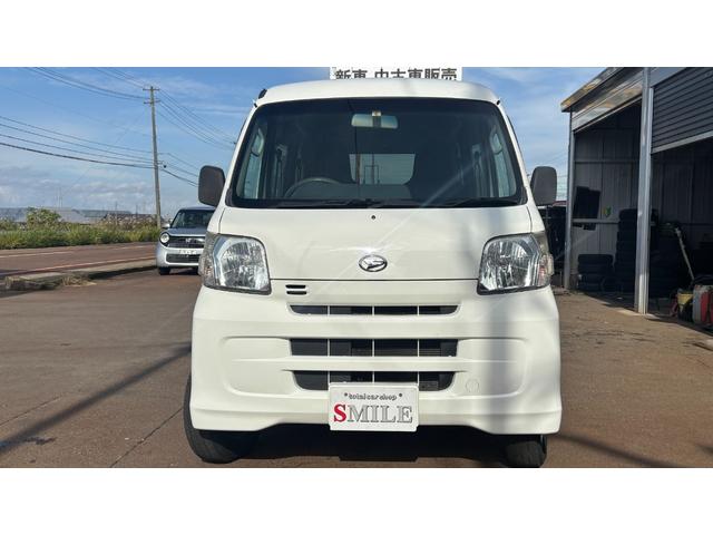 ハイゼットカーゴ DX 車検整備2年付き 切替4WD 両側スライド フロントパワーウィンドウ ダブルエアバック キーレスリモコン エアバック パワステ エアコン純正オーディオ(2枚目)