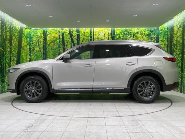 ＣＸ－８ ＸＤ　エクスクルーシブモード　４ＷＤ　６人乗　１０．２５マツダコネクトナビ　３６０°ビューモニター　Ｂｌｕｅｔｏｏｔｈ接続　ＥＴＣ　フルセグ　革シート　シートベンチレーション　ブラインドスポットモニター　パワーバックドア（32枚目）