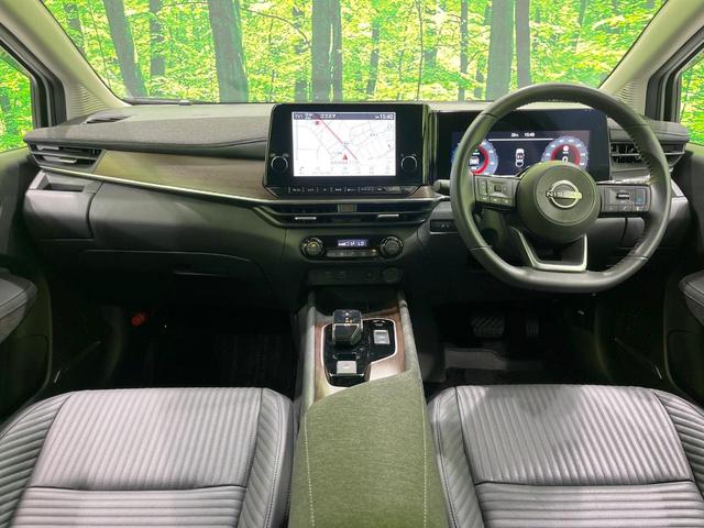 オーラ Ｇ　レザーエディション　純正９型ナビ　全周囲カメラ　ＢＯＳＥサウンド　衝突被害軽減システム　プロパイロット　禁煙車　合皮シート　ドラレコ　コーナーセンサー　スマートキー　ＬＥＤヘッド　ビルトインＥＴＣ　純正１７インチアルミ（2枚目）