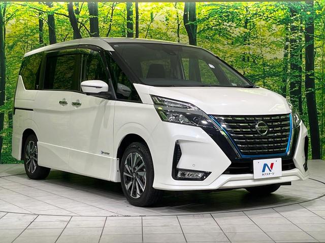 セレナ ｅ－パワー　ハイウェイスターＶ　両側電動スライド　純正１０型ナビ　アラウンドビューモニター　衝突被害軽減システム　プロパイロット　禁煙車　ドラレコ　コーナーセンサー　ＬＥＤヘッド　ビルトインＥＴＣ　純正１６インチアルミ（18枚目）