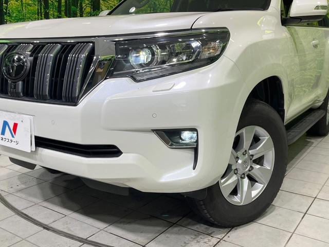 ランドクルーザープラド ＴＸ　４ＷＤ　純正９型ディススプレイオーディオ　ナビ　バックカメラ　衝突被害軽減システム　ルーフレール　レーダークルーズ　禁煙車　コーナーセンサー　ＬＥＤヘッド　ＥＴＣ２．０　純正１７インチアルミ（12枚目）