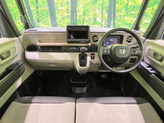 Ｎ－ＢＯＸ ベースグレード　４ＷＤ　届出済未使用車　両側電動スライドドア　衝突被害軽減システム　レーダークルーズ　コーナーセンサー　スマートキー　ＬＥＤヘッド　車線逸脱警報　オートライト　オートエアコン　ロールシェ－ド（2枚目）