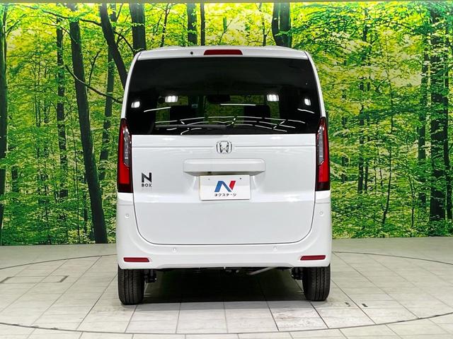Ｎ－ＢＯＸ ベースグレード　４ＷＤ　届出済未使用車　両側電動スライドドア　衝突被害軽減システム　レーダークルーズ　コーナーセンサー　スマートキー　ＬＥＤヘッド　車線逸脱警報　オートライト　オートエアコン　ロールシェ－ド（16枚目）