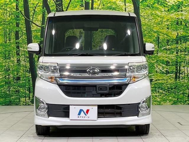 タント カスタムX トップエディションSA 4WD 電動スライドドア バックカメラ 衝突被害軽減システム 禁煙車 ハーフレザーシート スマートキー LEDヘッド オートライト オートエアコン 純正14インチアルミ CD 地デジ 盗難防止装置(14枚目)