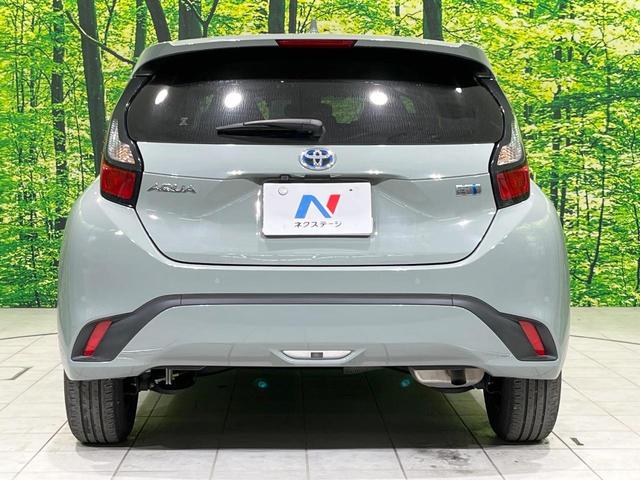 アクア X 純正ディスプレイオーディオ 全周囲カメラ 衝突被害軽減システム レーダークルーズ 禁煙車 ブラインドスポットモニター LEDヘッド ビルトインETC オートハイビーム 車線逸脱警報 オートライト(16枚目)