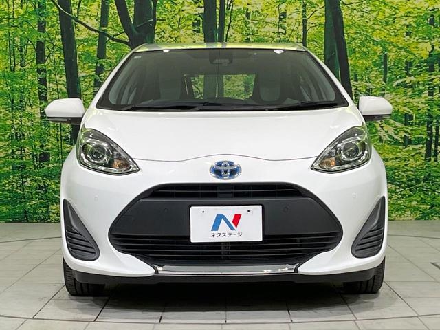 アクア L SDナビ バックカメラ 寒冷地仕様 衝突被害軽減システム 禁煙車 コーナーセンサー スマートキー オートハイビーム 車線逸脱警報 オートライト オートエアコン Bluetooth プライバシーガラス(14枚目)