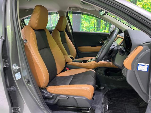 ヴェゼル ハイブリッドZ・ホンダセンシング 純正8型SDナビ バックカメラ 衝突被害軽減システム アダプティブクルーズ 禁煙車 レザーシート ドラレコ スマートキー LEDヘッド ビルトインETC オートハイビーム 車線逸脱警報 オートライト(9枚目)