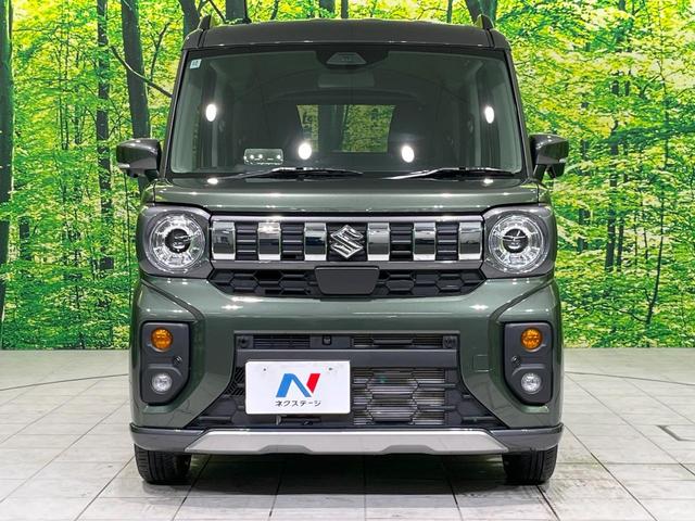 スペーシアギア ハイブリッドXZ 禁煙車 セーフティサポート 純正ナビ 全周囲カメラ 両側パワースライドドア シートヒーター レーダークルーズ レーンアシスト LEDヘッド Bluetooth フルセグ スマートキー オートエアコン(14枚目)