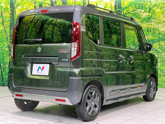 スペーシアギア ハイブリッドXZ 禁煙車 セーフティサポート 純正ナビ 全周囲カメラ 両側パワースライドドア シートヒーター レーダークルーズ レーンアシスト LEDヘッド Bluetooth フルセグ スマートキー オートエアコン(17枚目)