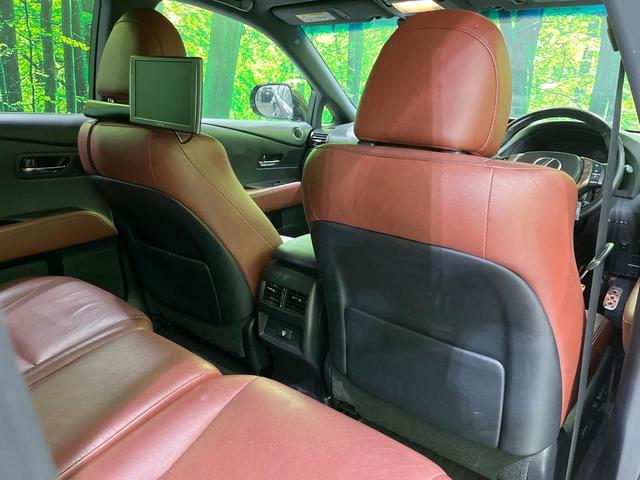 ＲＸ ＲＸ４５０ｈ　Ｆスポーツ　サンルーフ　後席モニター　４ＷＤ　バックカメラ　レーダークルーズ　禁煙車　前席パワーシート　電動リアゲート　前席シートヒーター　茶革シート　ドラレコ　ＬＥＤヘッド　ビルトインＥＴＣ（43枚目）