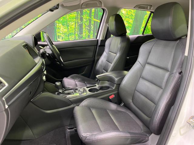 CX-5 XD Lパッケージ 純正ナビ バックカメラ 禁煙車 黒革シート 前席パワーシート 前席シートヒーター ドラレコ LEDヘッド ビルトインETC クルコン 車線逸脱警報 オートエアコン 純正19インチアルミ(22枚目)