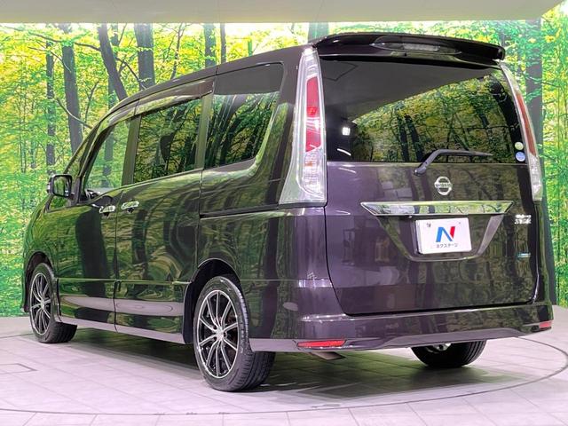 セレナ ハイウェイスター Vセレクション 両側電動スライドドア 純正SDナビ 後席モニター バックカメラ 禁煙車 スマートキー HIDヘッド ビルトインETC クルコン オートライト オートエアコン リアエアコン Bluetooth CD(30枚目)