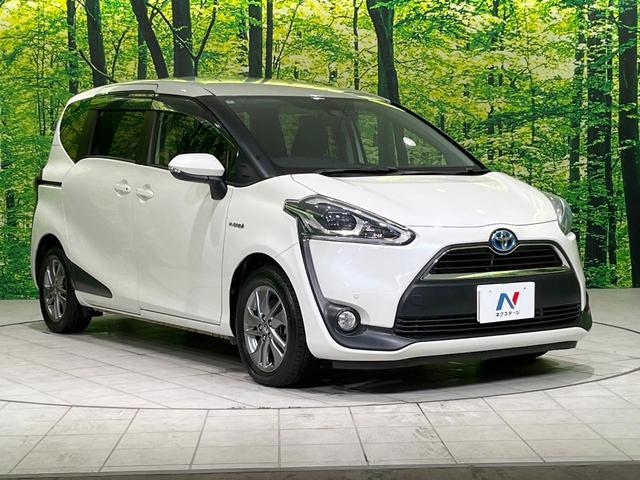 シエンタ ハイブリッドG クエロ 両側電動スライドドア 純正SDナビ バックカメラ 衝突被害軽減システム 禁煙車 ハーフレザーシート ドラレコ コーナーセンサー スマートキー LEDヘッド ビルトインETC オートハイビーム(17枚目)