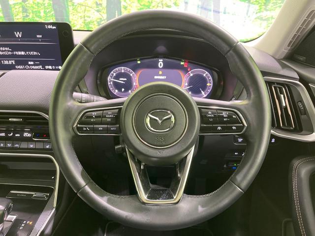 CX-60 XD Lパッケージ 4WD 禁煙車 衝突被害軽減装置 純正12型ナビ 全周囲カメラ シートヒーター パワーバックドア パワーシート LEDヘッド Bluetooth ETC ドラレコ 純正20インチAW スマートキー(11枚目)