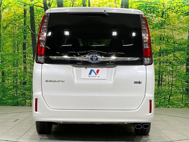 エスクァイア ハイブリッドＧｉ　両側電動スライド　純正９型ナビ　バックカメラ　衝突被害軽減システム　禁煙車　ハーフレザーシート　クルコン　ＬＥＤヘッド　ビルトインＥＴＣ　オートライト　オートエアコン　純正１５インチアルミ（16枚目）
