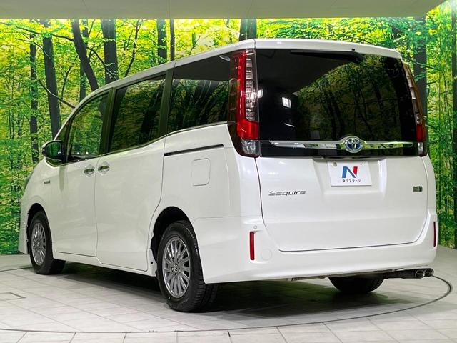 エスクァイア ハイブリッドＧｉ　両側電動スライド　純正９型ナビ　バックカメラ　衝突被害軽減システム　禁煙車　ハーフレザーシート　クルコン　ＬＥＤヘッド　ビルトインＥＴＣ　オートライト　オートエアコン　純正１５インチアルミ（29枚目）