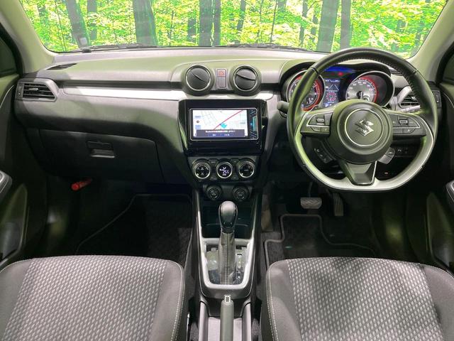 スイフト ハイブリッドRS 4WD 純正SDナビ 衝突被害軽減システム レーダークルーズ 禁煙車 コーナーセンサー スマートキー LEDヘッド ビルトインETC Bluetooth接続 オートエアコン 純正16インチアルミ(2枚目)