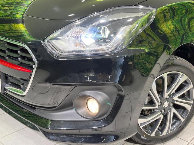 スイフト ハイブリッドRS 4WD 純正SDナビ 衝突被害軽減システム レーダークルーズ 禁煙車 コーナーセンサー スマートキー LEDヘッド ビルトインETC Bluetooth接続 オートエアコン 純正16インチアルミ(13枚目)