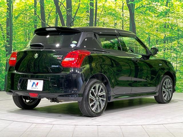 スイフト ハイブリッドRS 4WD 純正SDナビ 衝突被害軽減システム レーダークルーズ 禁煙車 コーナーセンサー スマートキー LEDヘッド ビルトインETC Bluetooth接続 オートエアコン 純正16インチアルミ(18枚目)