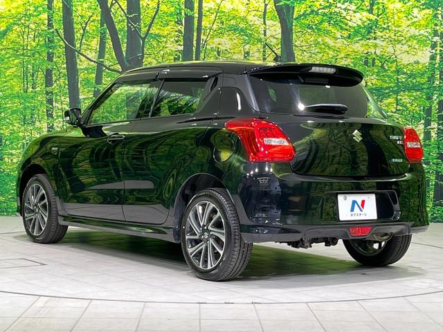 スイフト ハイブリッドRS 4WD 純正SDナビ 衝突被害軽減システム レーダークルーズ 禁煙車 コーナーセンサー スマートキー LEDヘッド ビルトインETC Bluetooth接続 オートエアコン 純正16インチアルミ(65枚目)