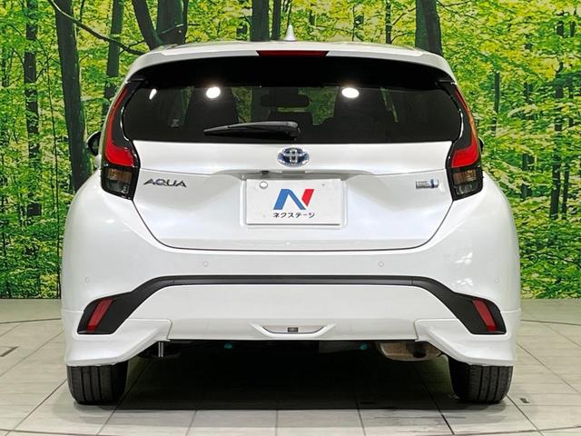 アクア Z 純正10.5インチディスプレイオーディオ モデリスタエアロ バックカメラ 衝突被害軽減システム 100V電源 レーダークルーズ 禁煙車 コーナーセンサー LEDヘッド ETC モデリスタ15インチAW(16枚目)