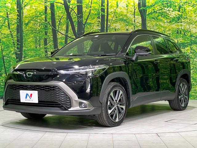 カローラクロス ハイブリッド Z 4WD 純正10.5インチディスプレイオーディオ 全周囲カメラ 寒冷地仕様 レーダークルーズ 禁煙車 電動リアゲート ハーフレザーシート パワーシート ドラレコ コーナーセンサー LEDヘッド(28枚目)