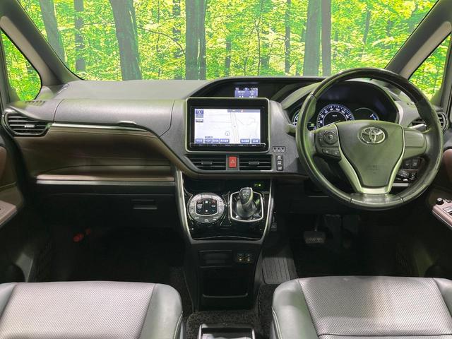 エスクァイア ハイブリッドGi 両側電動スライド 純正9型ナビ バックカメラ 禁煙車 合皮シート 寒冷地仕様 スマートキー LEDヘッド ビルトインETC クルコン デュアルエアコン Bluetooth CD DVD再生 フルセグ(2枚目)