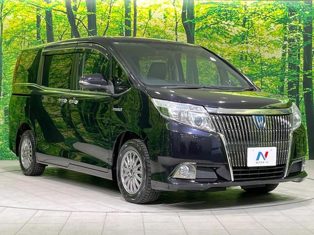 エスクァイア ハイブリッドGi 両側電動スライド 純正9型ナビ バックカメラ 禁煙車 合皮シート 寒冷地仕様 スマートキー LEDヘッド ビルトインETC クルコン デュアルエアコン Bluetooth CD DVD再生 フルセグ(18枚目)