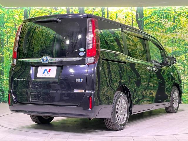 エスクァイア ハイブリッドGi 両側電動スライド 純正9型ナビ バックカメラ 禁煙車 合皮シート 寒冷地仕様 スマートキー LEDヘッド ビルトインETC クルコン デュアルエアコン Bluetooth CD DVD再生 フルセグ(19枚目)