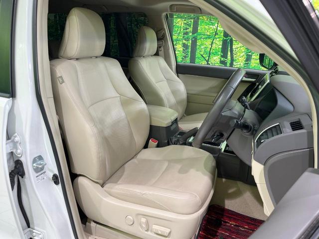 ランドクルーザープラド TX Lパッケージ 4WD MODELLISTAエアロ サンルーフ 9型ナビ バックカメラ 寒冷地仕様 レーダークルーズ 禁煙車 前席シートエアコン 前席シートヒーター 前席パワーシート レザー調シート(9枚目)