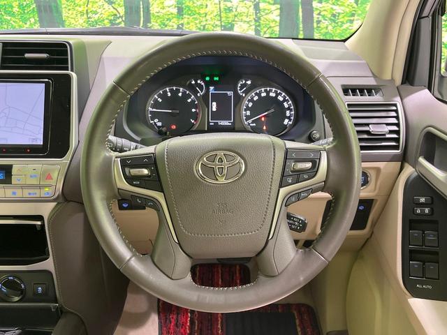 ランドクルーザープラド TX Lパッケージ 4WD MODELLISTAエアロ サンルーフ 9型ナビ バックカメラ 寒冷地仕様 レーダークルーズ 禁煙車 前席シートエアコン 前席シートヒーター 前席パワーシート レザー調シート(12枚目)