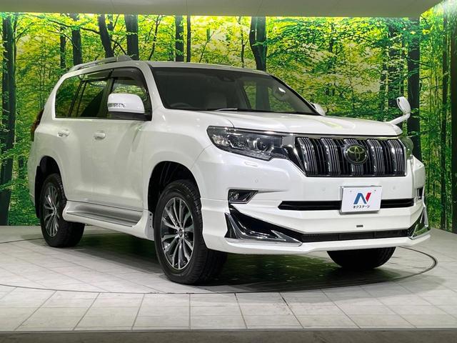 ランドクルーザープラド TX Lパッケージ 4WD MODELLISTAエアロ サンルーフ 9型ナビ バックカメラ 寒冷地仕様 レーダークルーズ 禁煙車 前席シートエアコン 前席シートヒーター 前席パワーシート レザー調シート(17枚目)