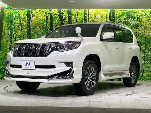 ランドクルーザープラド TX Lパッケージ 4WD MODELLISTAエアロ サンルーフ 9型ナビ バックカメラ 寒冷地仕様 レーダークルーズ 禁煙車 前席シートエアコン 前席シートヒーター 前席パワーシート レザー調シート(74枚目)