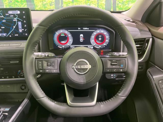 エクストレイル G e-4ORCE 4WD 純正12.3型ナビ 全周囲カメラ 衝突被害軽減システム レーダークルーズ 禁煙車 電動リアゲート レザーシート コーナーセンサー スマートキー LEDヘッド ETC2.0 オートハイビーム(11枚目)