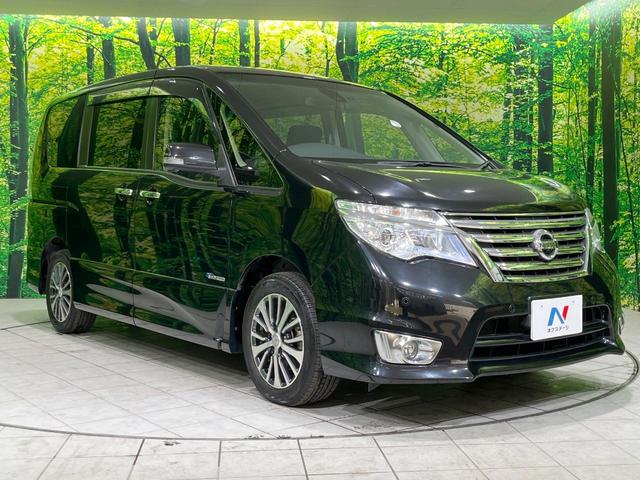 セレナ ハイウェイスター Vセレ+セーフティ SHV Aセフ 両側電動スライドドア 純正8型SDナビ 後席モニター 全周囲カメラ 衝突被害軽減システム 禁煙車 ドラレコ コーナーセンサー スマートキー HIDヘッド ビルトインETC クルコン オートライト(16枚目)