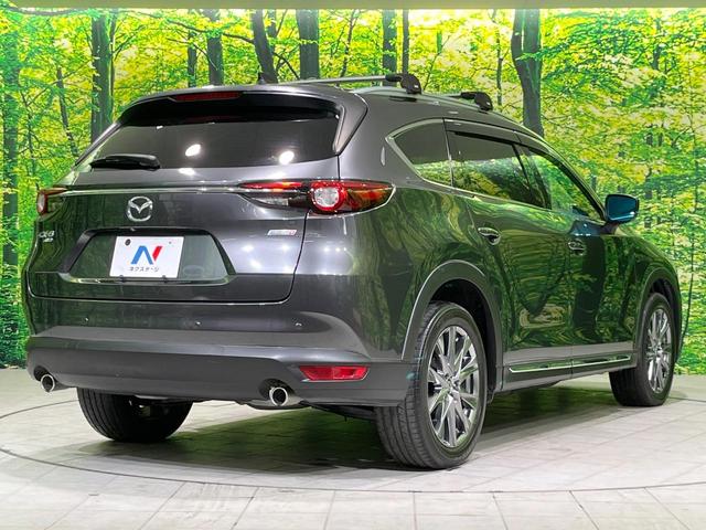 CX-8 XD Lパッケージ 4WD 全周囲カメラ 衝突被害軽減システム レーダークルーズ 禁煙車 レザーシート 前席シートエアコン ドラレコ コーナーセンサー スマートキー LEDヘッド ETC 車線逸脱警報 オートライト(17枚目)