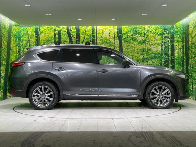 CX-8 XD Lパッケージ 4WD 全周囲カメラ 衝突被害軽減システム レーダークルーズ 禁煙車 レザーシート 前席シートエアコン ドラレコ コーナーセンサー スマートキー LEDヘッド ETC 車線逸脱警報 オートライト(27枚目)
