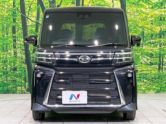 タント カスタムX 4WD 届出済未使用車 両側電動スライドドア 衝突被害軽減システム ハーフレザーシート コーナーセンサー スマートキー LEDヘッド オートハイビーム 車線逸脱警報 オートライト オートエアコン(15枚目)