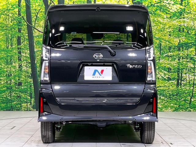 タント カスタムX 4WD 届出済未使用車 両側電動スライドドア 衝突被害軽減システム ハーフレザーシート コーナーセンサー スマートキー LEDヘッド オートハイビーム 車線逸脱警報 オートライト オートエアコン(16枚目)