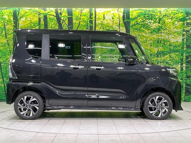 タント カスタムX 4WD 届出済未使用車 両側電動スライドドア 衝突被害軽減システム ハーフレザーシート コーナーセンサー スマートキー LEDヘッド オートハイビーム 車線逸脱警報 オートライト オートエアコン(29枚目)