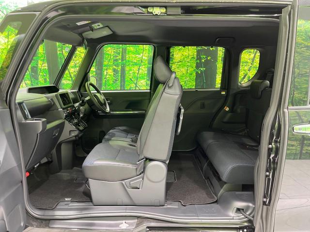 タント カスタムX 4WD 届出済未使用車 両側電動スライドドア 衝突被害軽減システム ハーフレザーシート コーナーセンサー スマートキー LEDヘッド オートハイビーム 車線逸脱警報 オートライト オートエアコン(41枚目)