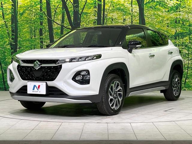 フロンクス ベースグレード 登録済未使用車 純正9型ナビ 全周囲カメラ 衝突被害軽減システム レーダークルーズ 禁煙車 ハーフレザーシート コーナーセンサー LEDヘッド 車線逸脱警報 オートエアコン 純正16インチアルミ(69枚目)