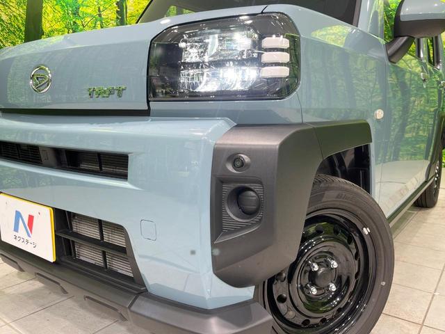 タフト X スカイフィールトップ 4WD スマートアシスト 禁煙車 コーナーセンサー スマートキー LEDヘッド オートハイビーム 車線逸脱警報 オートエアコン CDオーディオ(13枚目)