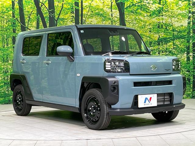 タフト X スカイフィールトップ 4WD スマートアシスト 禁煙車 コーナーセンサー スマートキー LEDヘッド オートハイビーム 車線逸脱警報 オートエアコン CDオーディオ(17枚目)