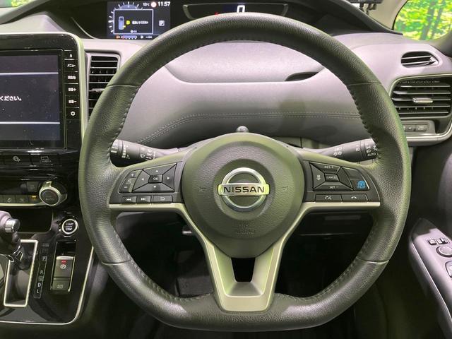 セレナ ハイウェイスターＶ　両側電動ドア　全周囲カメラ　衝突被害軽減システム　レーダークルーズ　禁煙車　ドラレコ　スマートキー　ＬＥＤヘッド　ビルトインＥＴＣ　純正１６インチアルミ　パークアシスト　車線逸脱警報　オートライト（11枚目）