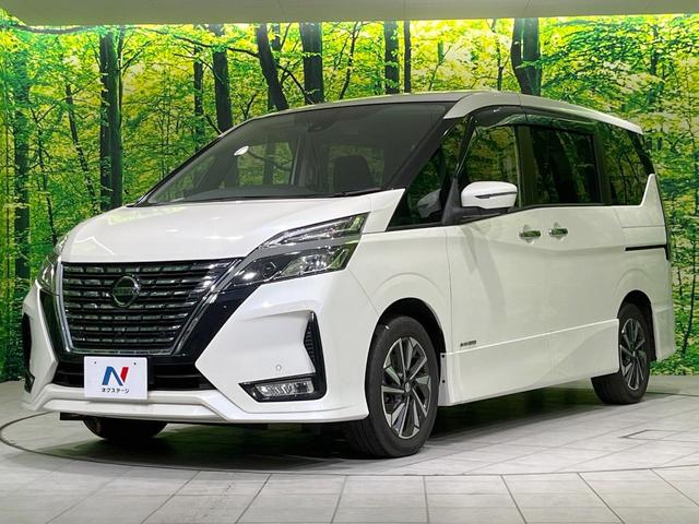 セレナ ハイウェイスターＶ　両側電動ドア　全周囲カメラ　衝突被害軽減システム　レーダークルーズ　禁煙車　ドラレコ　スマートキー　ＬＥＤヘッド　ビルトインＥＴＣ　純正１６インチアルミ　パークアシスト　車線逸脱警報　オートライト（27枚目）