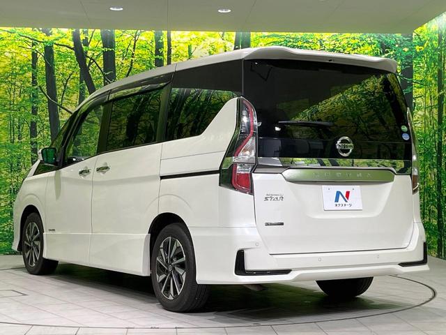 セレナ ハイウェイスターＶ　両側電動ドア　全周囲カメラ　衝突被害軽減システム　レーダークルーズ　禁煙車　ドラレコ　スマートキー　ＬＥＤヘッド　ビルトインＥＴＣ　純正１６インチアルミ　パークアシスト　車線逸脱警報　オートライト（29枚目）