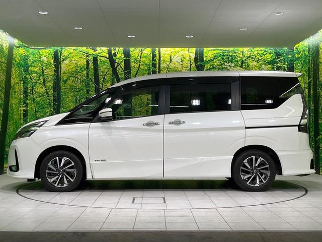 セレナ ハイウェイスターＶ　両側電動ドア　全周囲カメラ　衝突被害軽減システム　レーダークルーズ　禁煙車　ドラレコ　スマートキー　ＬＥＤヘッド　ビルトインＥＴＣ　純正１６インチアルミ　パークアシスト　車線逸脱警報　オートライト（30枚目）