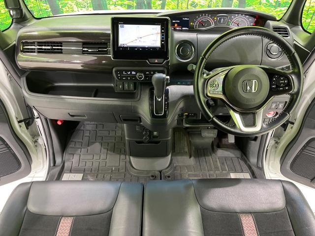 Ｎ－ＢＯＸカスタム Ｇ・Ｌターボホンダセンシング　４ＷＤ　両側電動ドア　バックカメラ　衝突被害軽減システム　レーダークルーズ　禁煙車　ハーフレザーシート　ドラレコ　スマートキー　ＬＥＤヘッド　ビルトインＥＴＣ　純正１５インチアルミ　車線逸脱警報（2枚目）